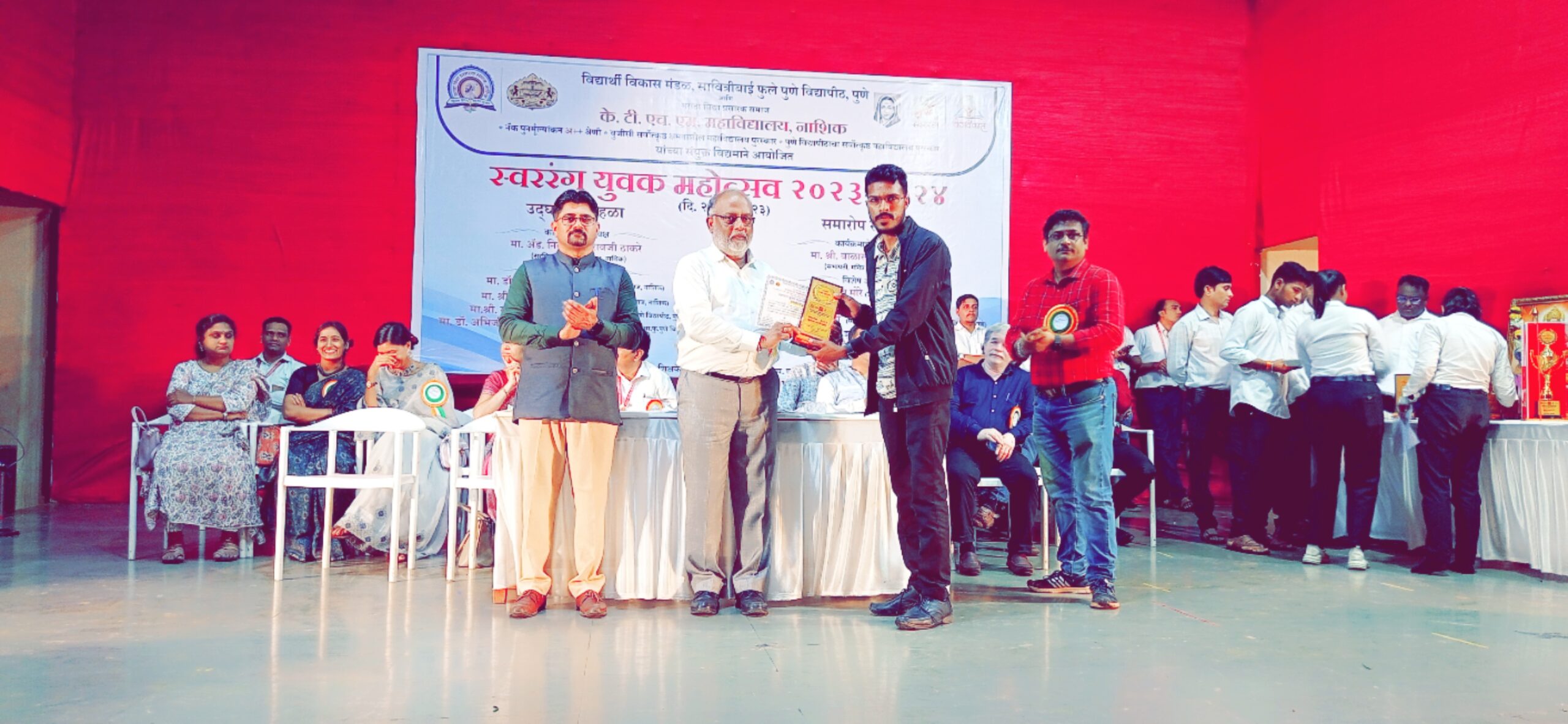 M.V.P Samaj’s Law College Students win First Price in Swararang Yuvak Mohatsav 2023-24