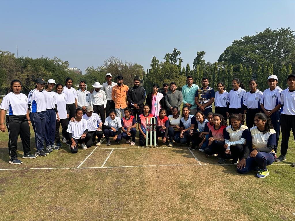 Inter college Women’s cricket Competition Organized by our college 2023-24